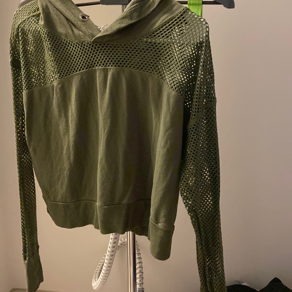 Army green sweatshirt